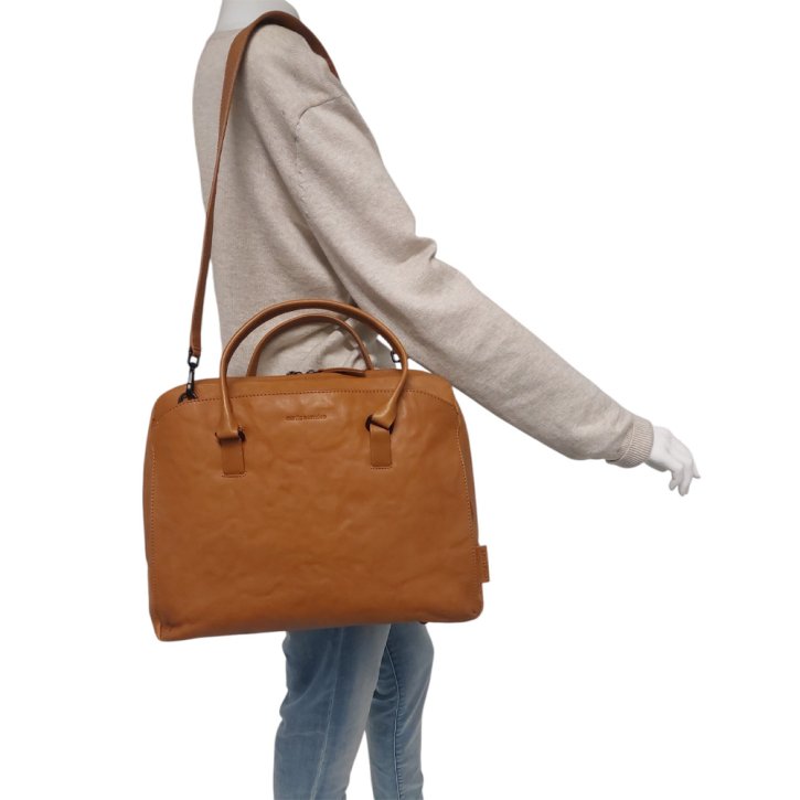 Aunts & Uncles Mrs. Quince Pie Businesstasche 13" caramel