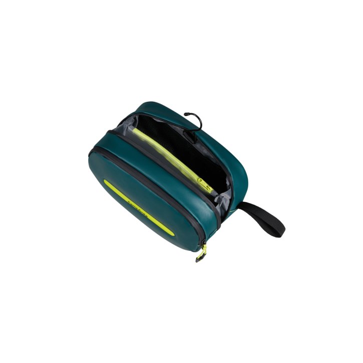 Samsonite ECODIVER toilet kit dark teal/lime