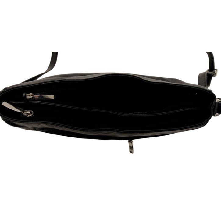 PAVINI Damentasche Leder schwarz