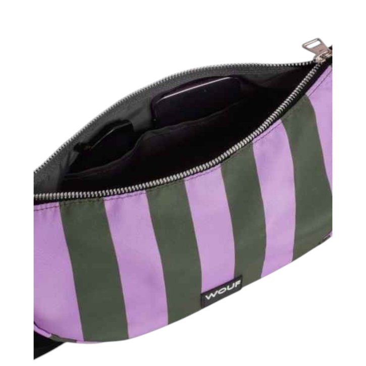 WOUF NIZA half moon crossbody bag