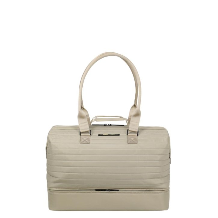 BARBARA & travelite BARBARA STEPP weekender satin nude