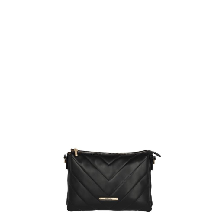 BARBARA & travelite BARBARA COZY crossbody bag trio schwarz