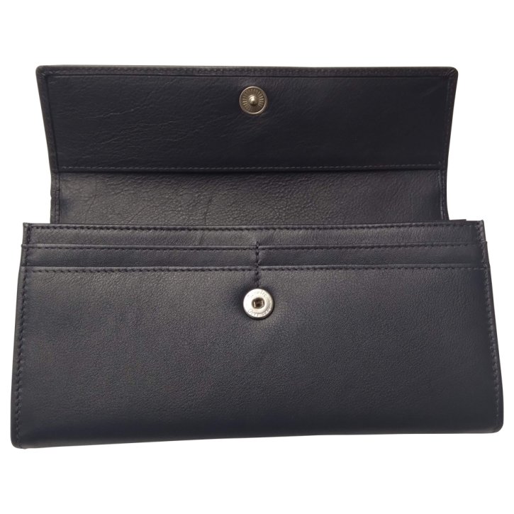 ESQUIRE Damenlangbörse Viktoria navy RFID