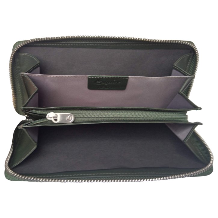 ESQUIRE Damenbörse Viktoria grün RFID