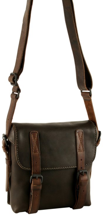 LUCKY LOOSER Schultertasche coffee