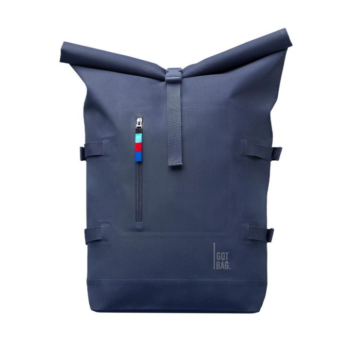 GOTBAG. RollTop Laptoprucksack ocean blue