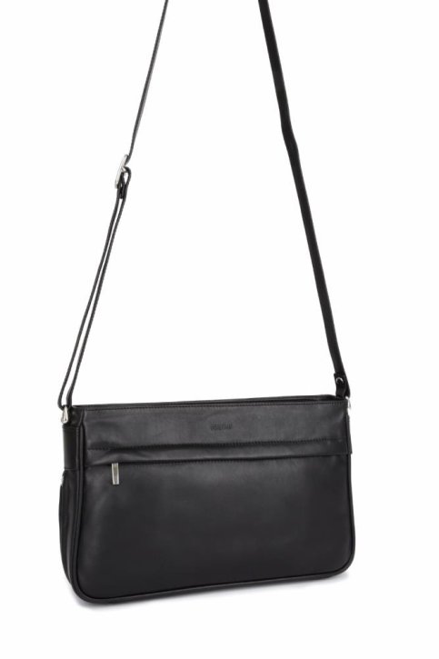 PAVINI Damentasche Leder schwarz