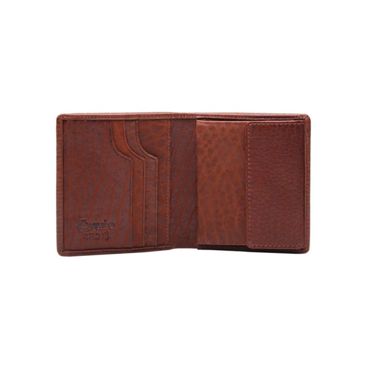 ESQUIRE BISON kl. Scheintasche cognac