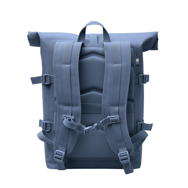 GOTBAG. RollTop Laptoprucksack monochrome bay blue