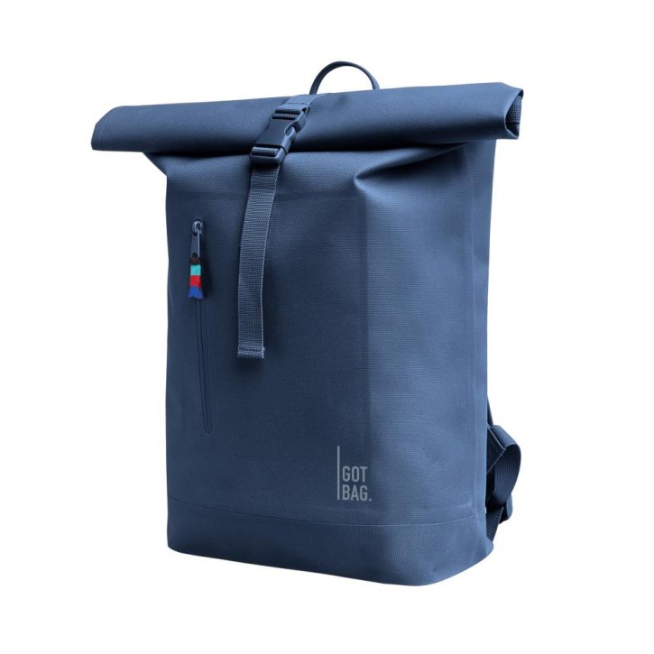 GOTBAG. RollTop lite Laptoprucksack ocean blue