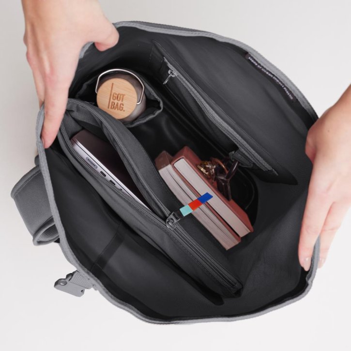 GOTBAG. RollTop 2.0 Laptoprucksack shark