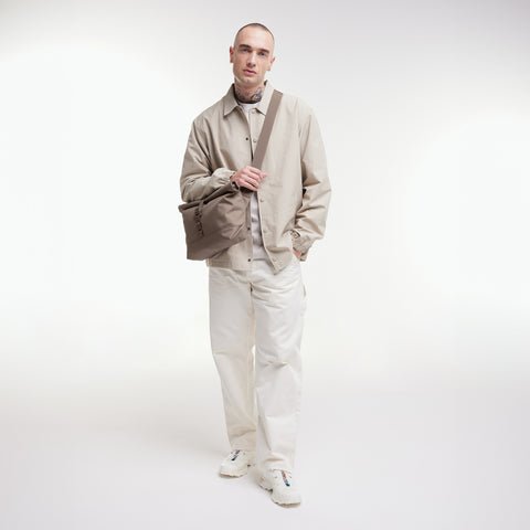 GOTBAG. Messenger bag monochrome oyster