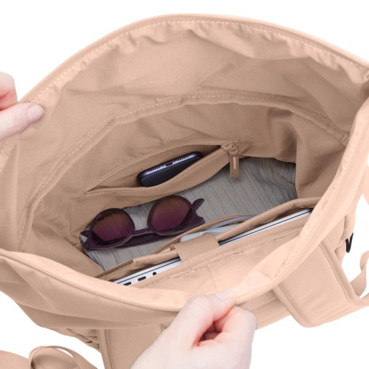 GOTBAG. RollTop easy monochrome pearl