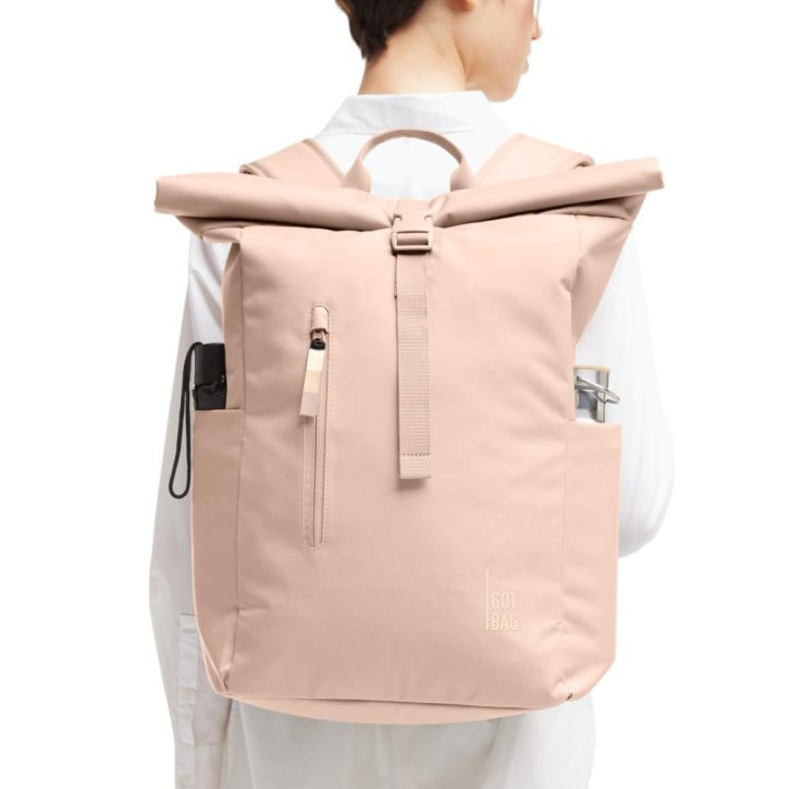GOTBAG. RollTop easy monochrome pearl