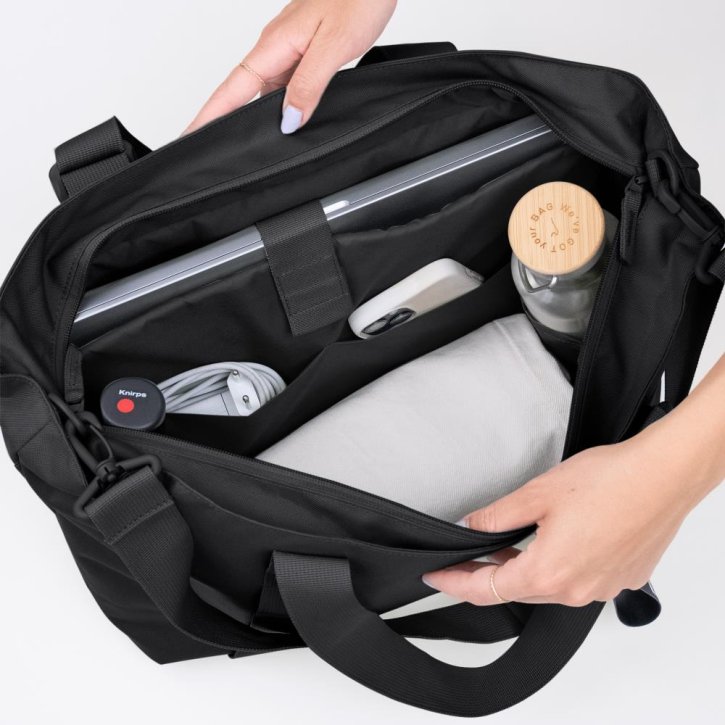 GOTBAG. Tote Bag medium monochrome black