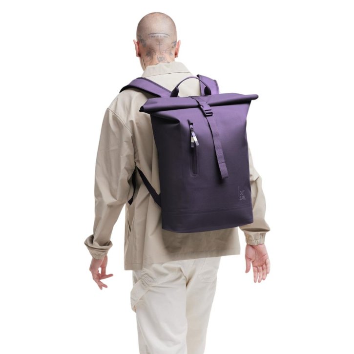 GOTBAG. RollTop lite 2.0 Laptoprucksack monochrome ocean dusk