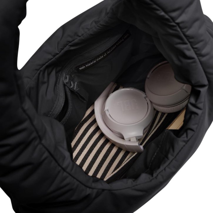 GOTBAG. Cloud Shoulder Bag monochrome black