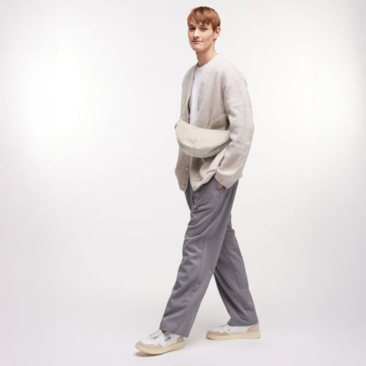 GOTBAG. Moon Bag small monochrome soft shell