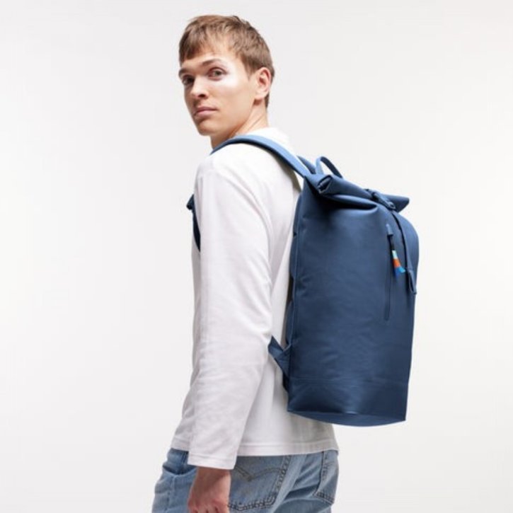 GOTBAG. RollTop lite 2.0 Laptoprucksack ocean blue