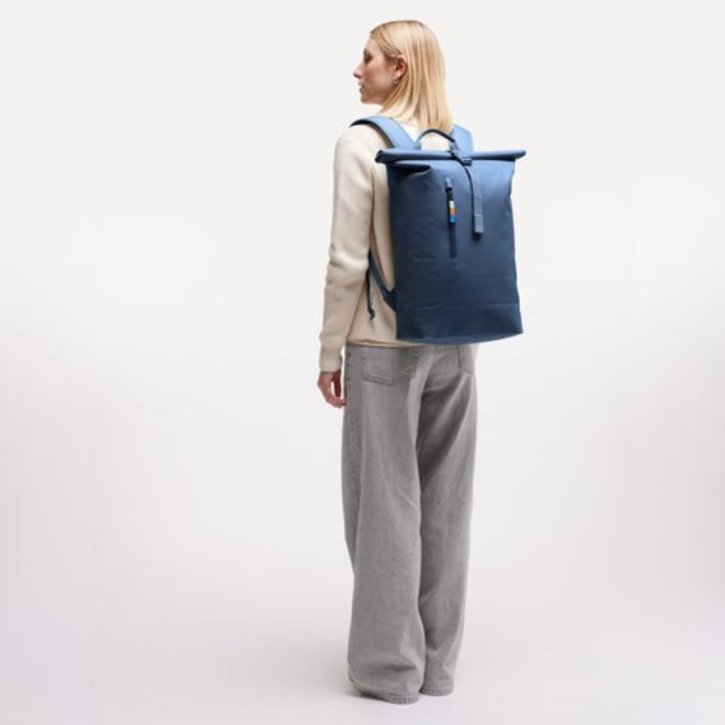 GOTBAG. RollTop lite 2.0 Laptoprucksack ocean blue