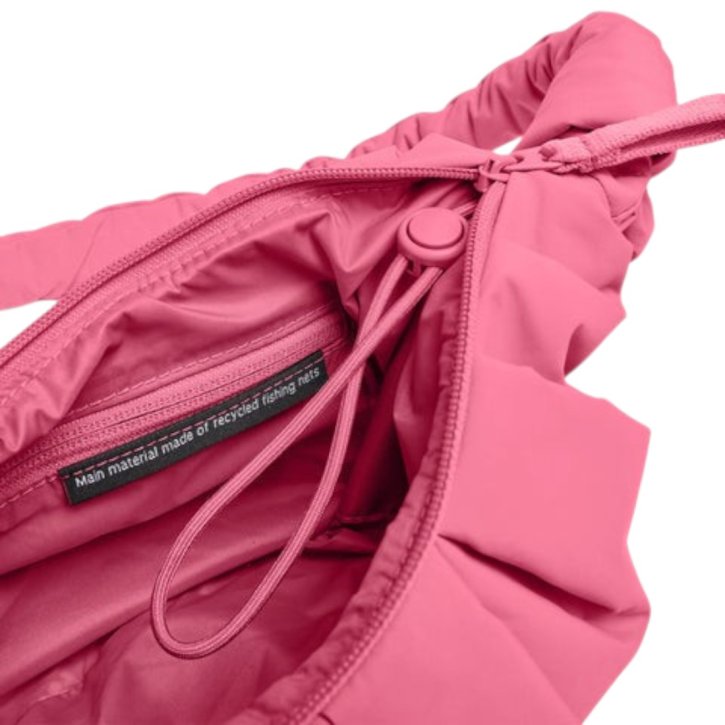 GOTBAG. PLEAT Moon bag small salina pink