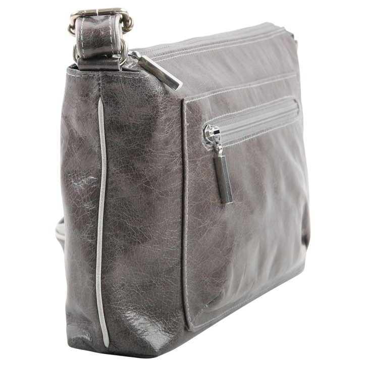 Augenthaler & Heberer THETYS Schultertasche stone/cemento