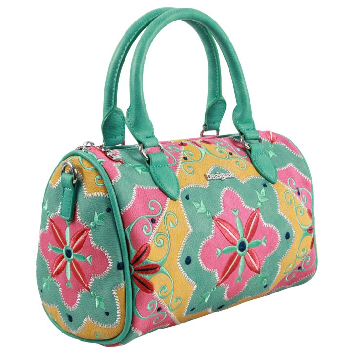 DESIGUAL MARY JACKSON BOWLING BAG fucsia