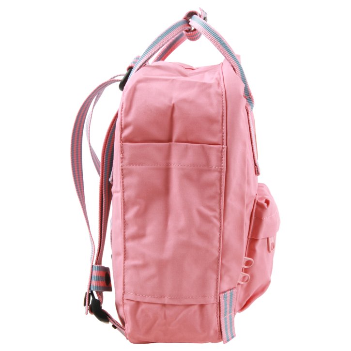 FJÄLLRÄVEN KANKEN MINI Rucksack pink-long stripes