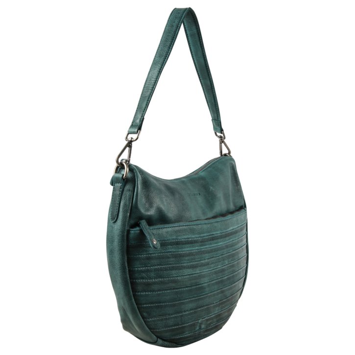 FredsBruder HERZBLATT Schultertasche light petrol