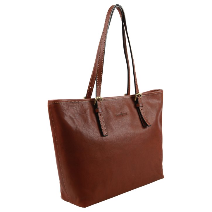 Gianni Conti Umhängetasche cognac