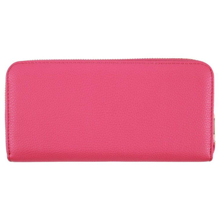 Guess SISSI LARGE ZIP AROUND fuchsia