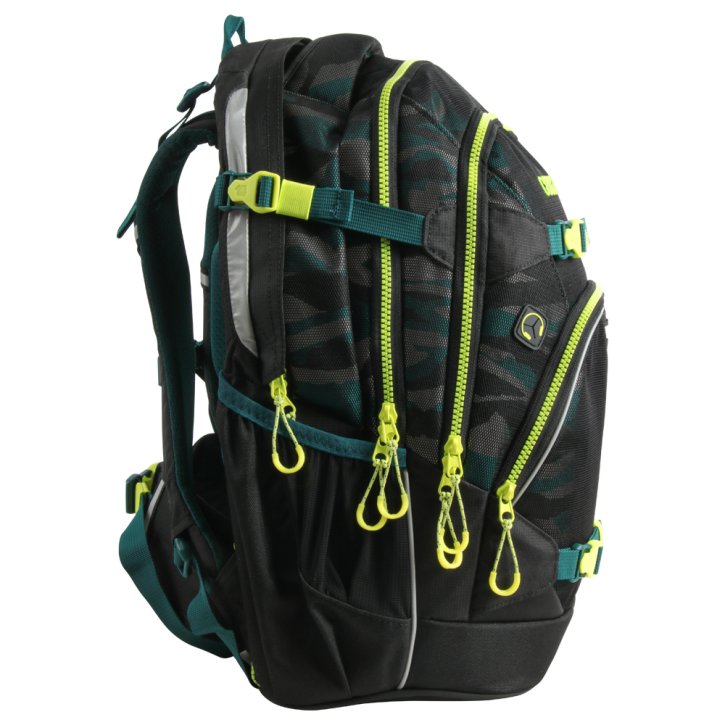 COOCAZOO ScaleRale Schulrucksack Extra-Reflex-Effekt camouflage