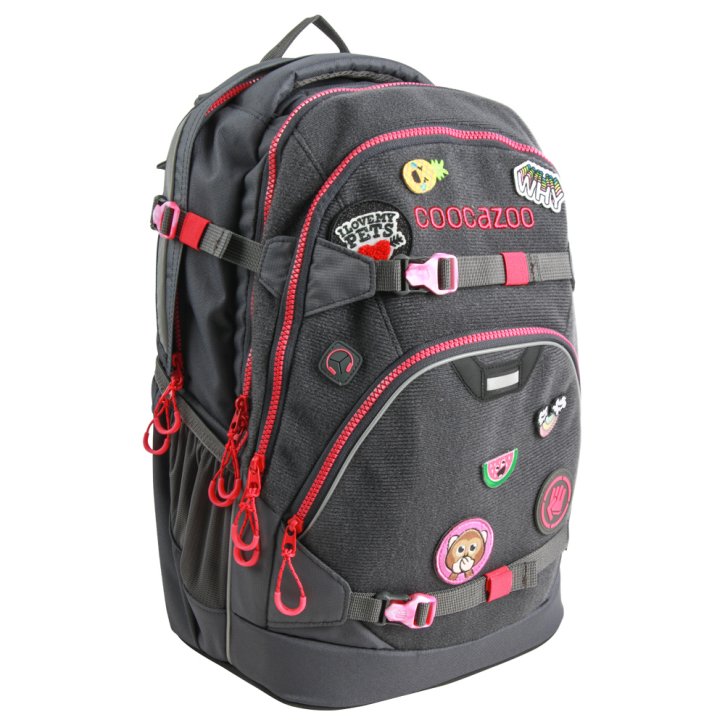 COOCAZOO Rucksack ScaleRale "Patchy" grey
