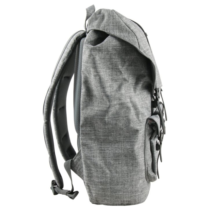 HERSCHEL LITTLE AMERICA RAVEN crosshatch/black