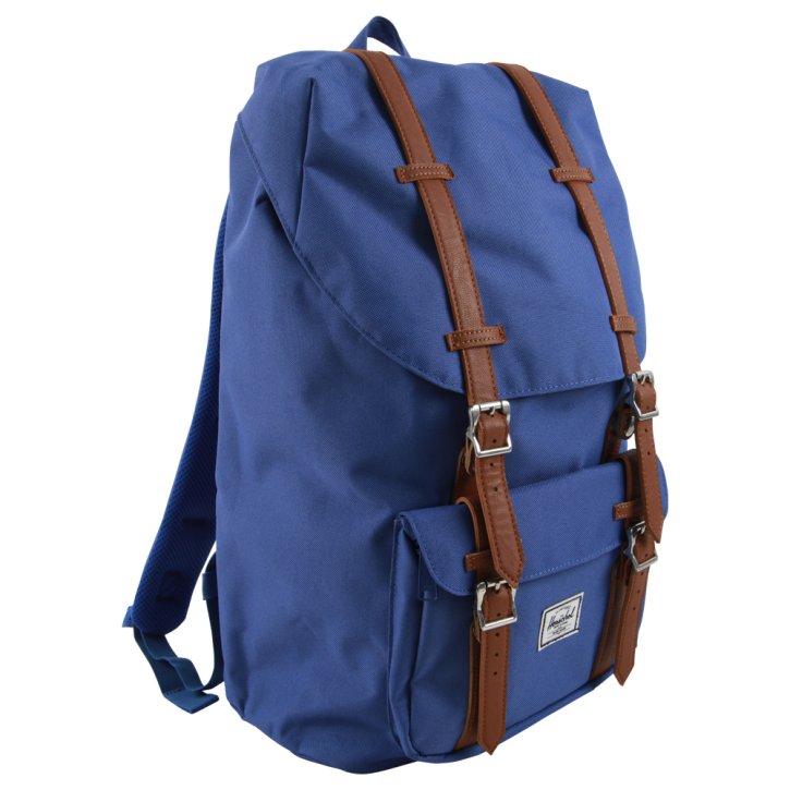 HERSCHEL LITTLE AMERICA deep ultramarine/tan