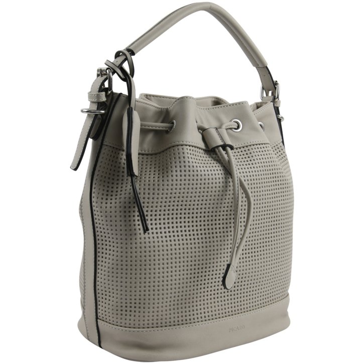 Picard  MESH Beuteltasche kiesel