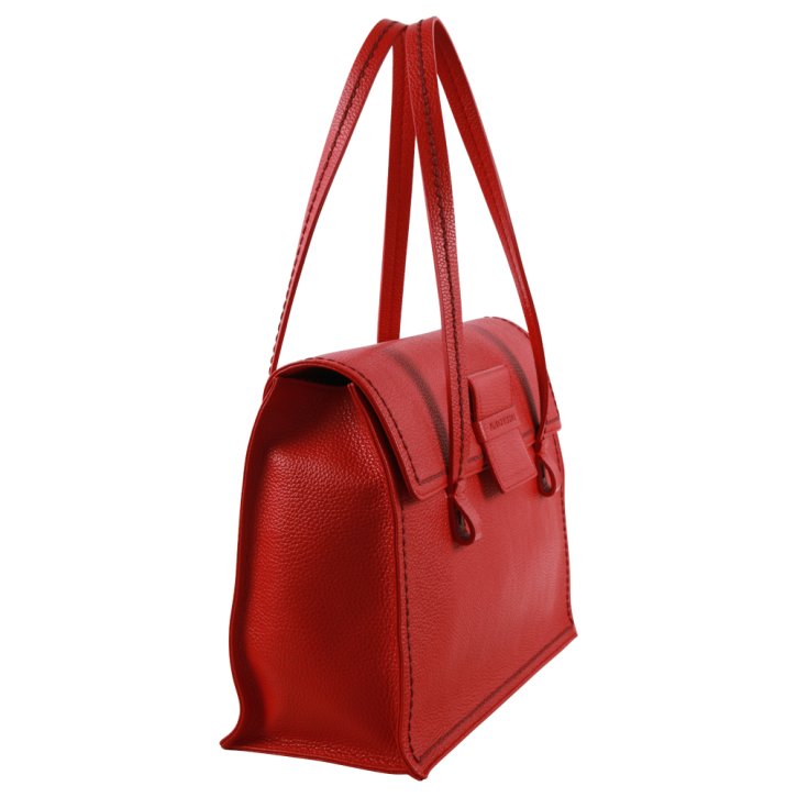 PLINIO VISONA CALIFORNIA Schultertasche lacca red