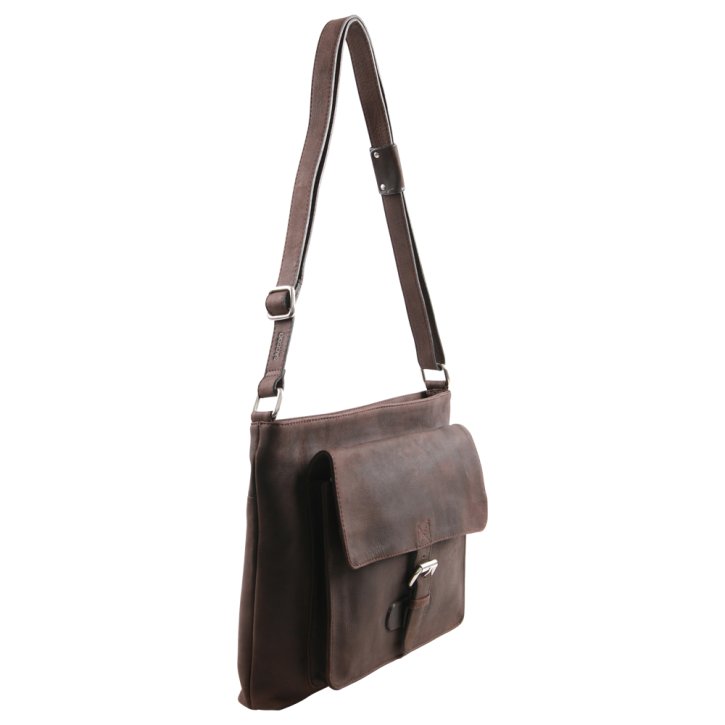 Saccoo Valencia Schultertasche havanna