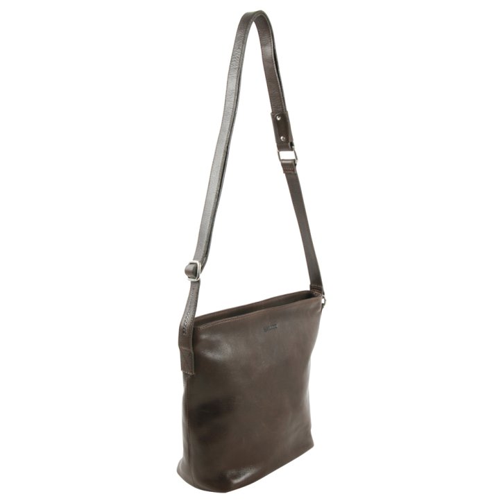 Saccoo Grenada Schultertasche dark coffee