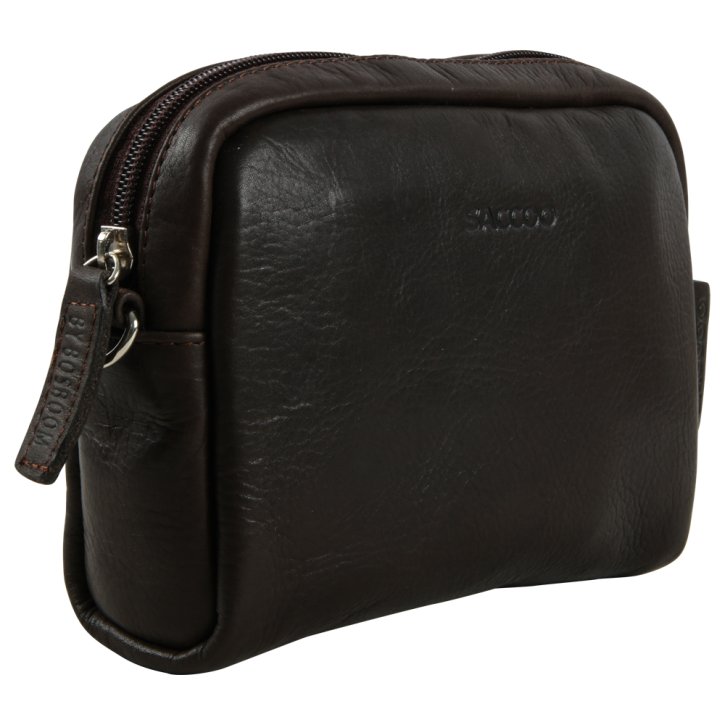 Saccoo CRIOLA Handtasche dark coffee