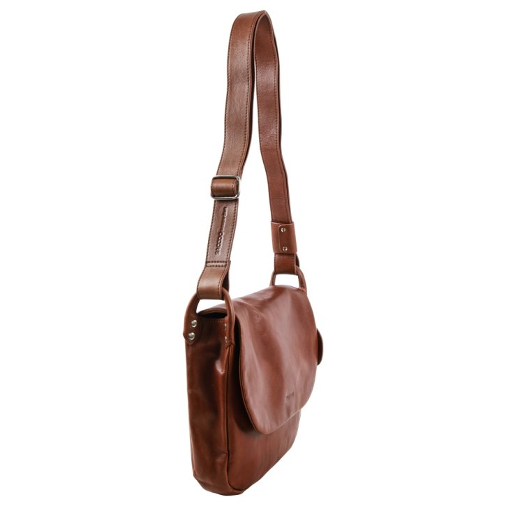 Saccoo HAMBIS Schultertasche cognac
