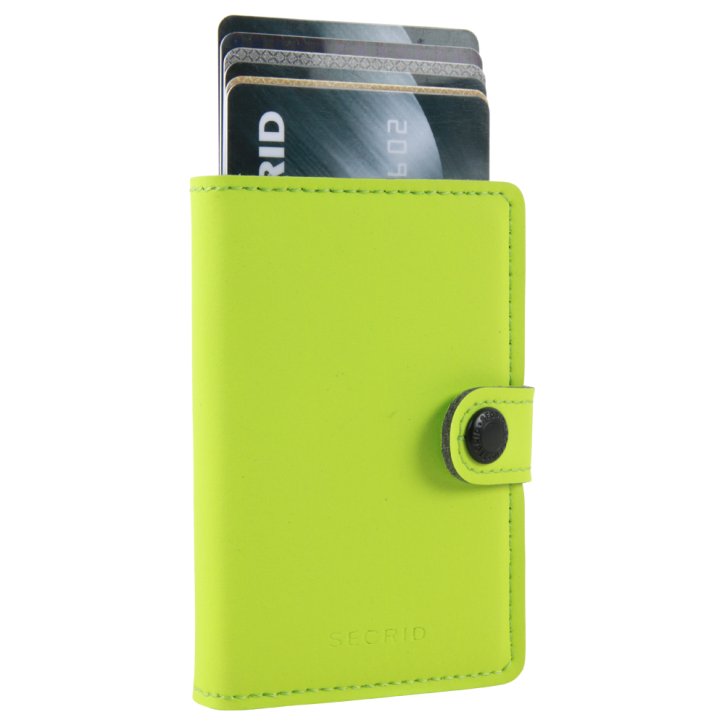 Secrid Miniwallet Yard Lime