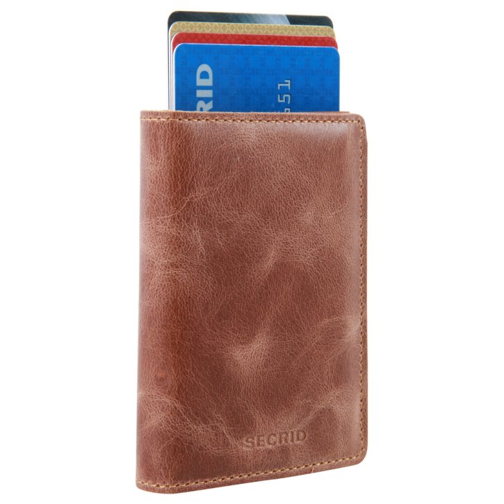 Secrid Slim Vintage cognac rust