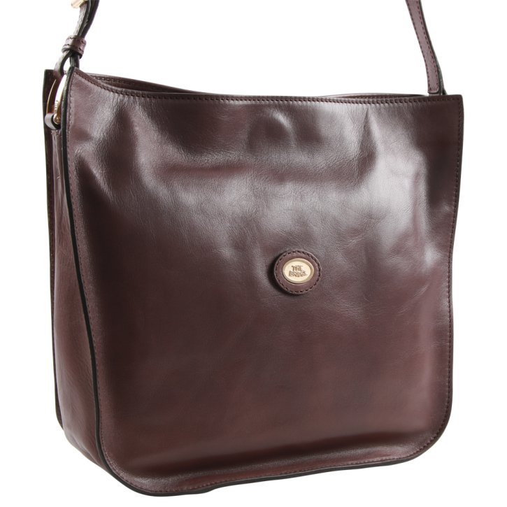 the bridge Umhängetasche marrone cenere