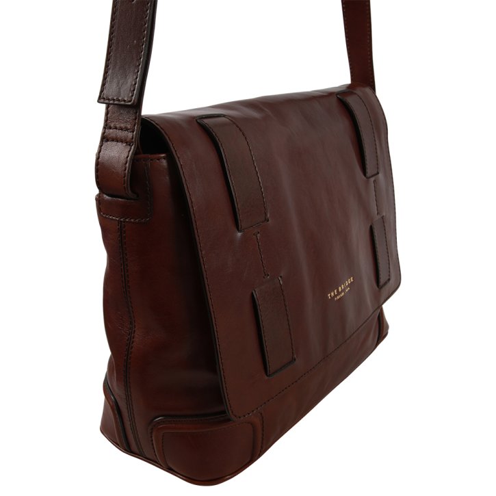 the bridge Messenger Rindleder braun