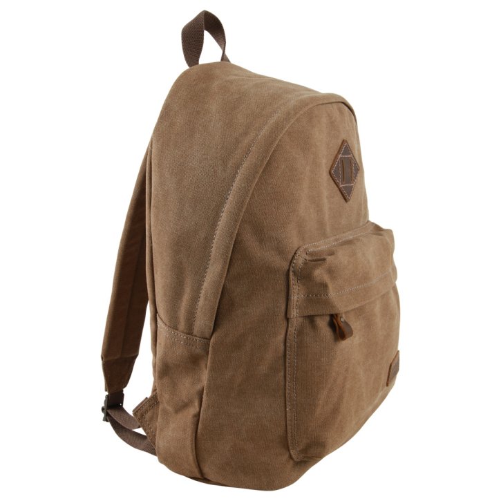 Troop London Backpack Canvas brown