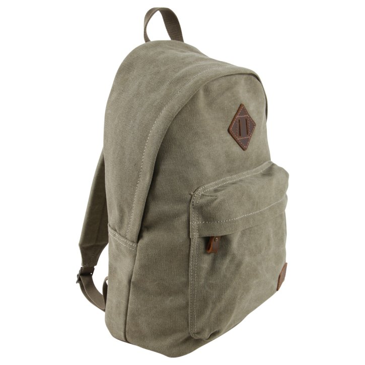Troop London Backpack Canvas khaki