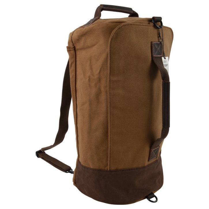 Troop London Weekender/Backpack  Canvas camel
