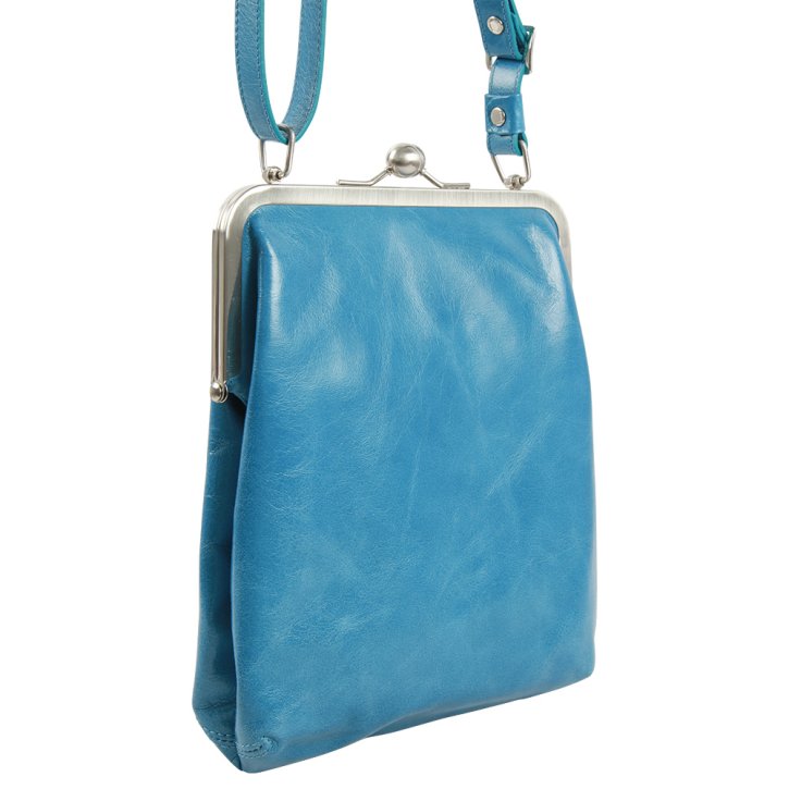 VOLKER LANG LOLA Handtasche vintage azzurro