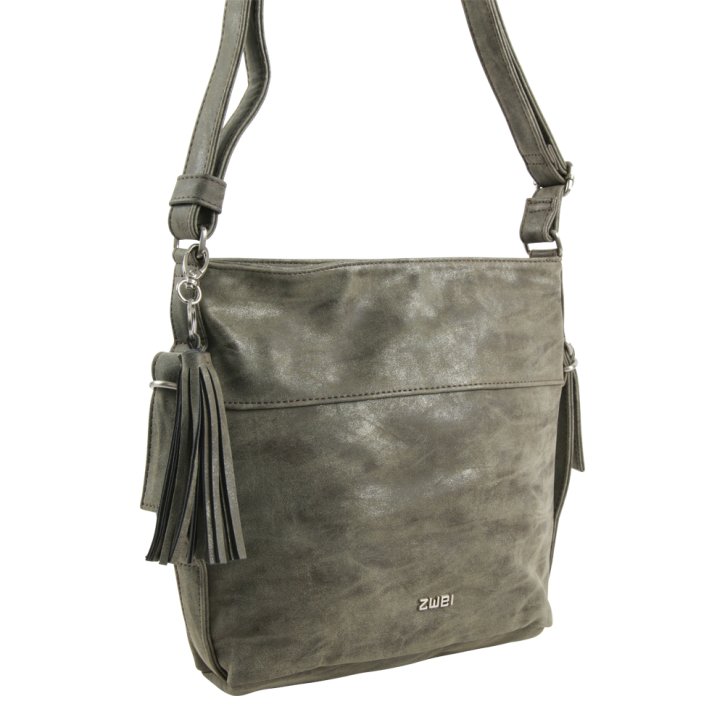 ZWEI Conny 8 Schultertasche brass